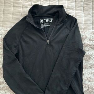 Figs Seamless black top